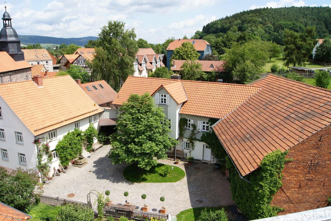 Ferienappartments Kirchhof Sallmannshausen Eksteriør bilde